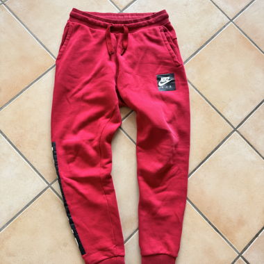 Red Nike Jogging Pants, Size S