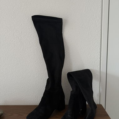 What For Overknee-Stiefel Wildleder