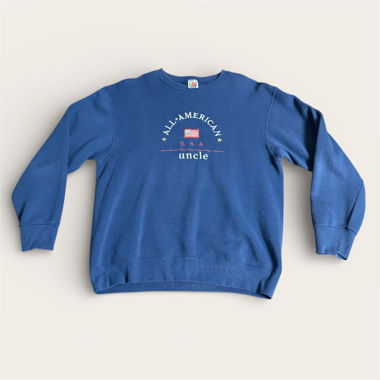 Sweatshirt Blue All-American Uncle