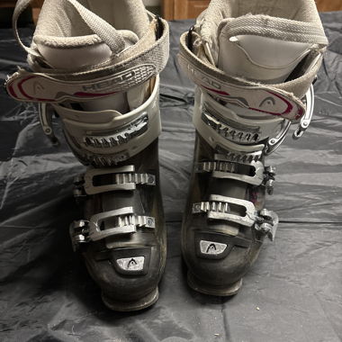 Bottes de ski HEAD noires et blanches