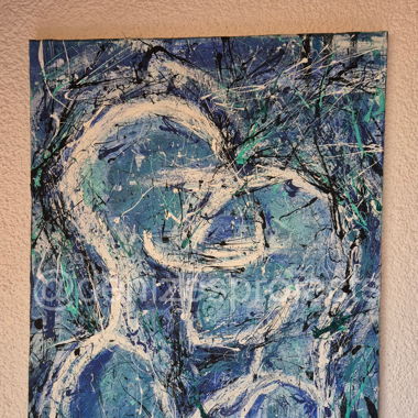 Acrylbild 'Connected Chaos'