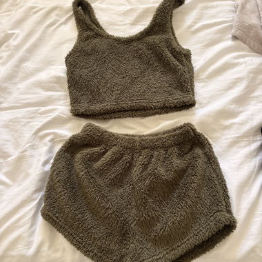 Ensemble short et top doux 