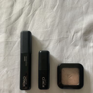 Kit trucco Kiko: mascara, rossetto, ombretto NUOVO