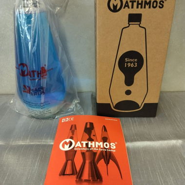 Mathmos Astro Replacement Bottle for Lava Lamp Blue-White