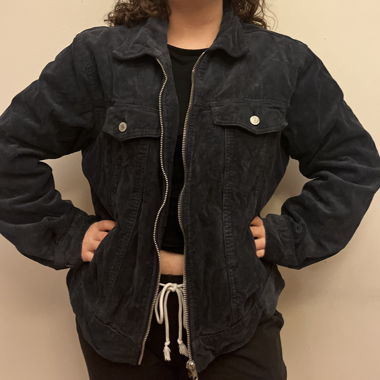 Black corduroy jacket