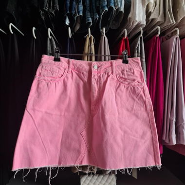 Primark Denim Skirt Pink