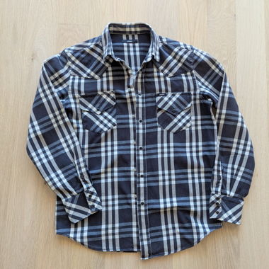 Camicia in cotone flanella a quadri Diesel