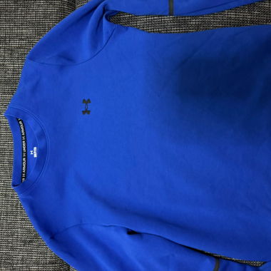 Felpa Blu Under Armour