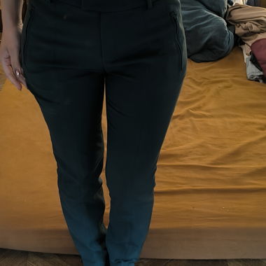 Pantalon cargo vert