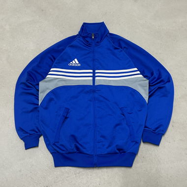 Adidas blue training jacket