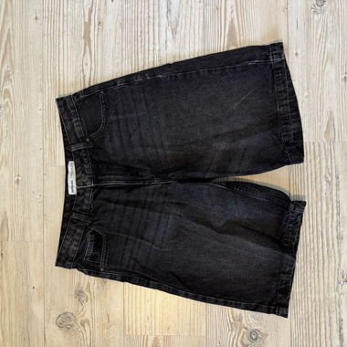 Bershka Black Denim Shorts