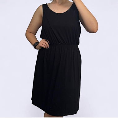 Short black dress