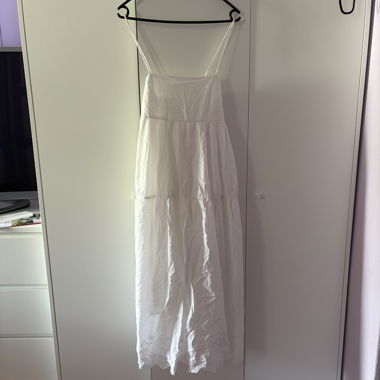 Robe longue maxi blanche