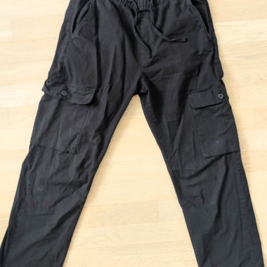 Pantalon cargo noir