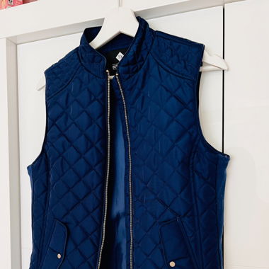 Deep blue vest