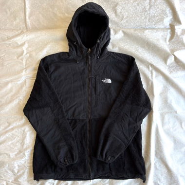 POLARTEC EDITION hooded full black Denali Jacket