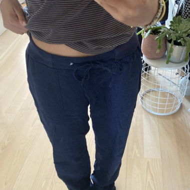 Pantaloni leisure Vero Moda blu taglia 38