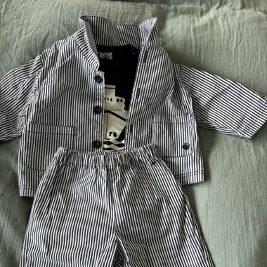 Ensemble petit bateau - 12 mois