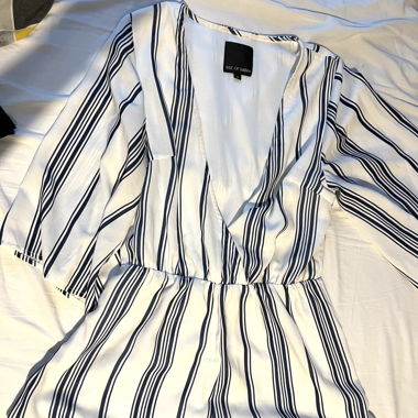 Combi short d’eté à rayures vintage