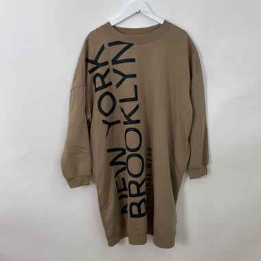 Oversize-Sweatshirt-Kleid von Bonprix