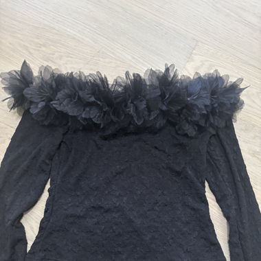 Top schwarz 