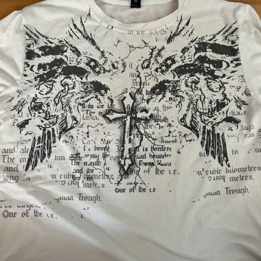 Weisses Graphic T-Shirt