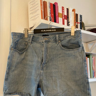 uniqlo jean shorts