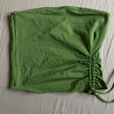 Top con arricciatura XS