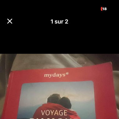 Box voyage d’amour ( une nuitée pour 2 personnes)