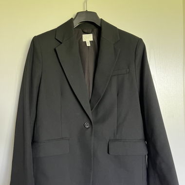 Black oversized blazer H&M