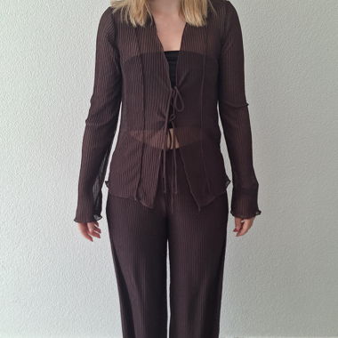 Ensemble marron 
