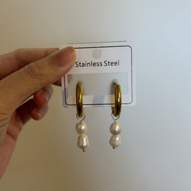Boucles d'oreilles en perles