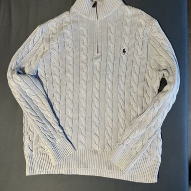 Polo Ralph Lauren Knit Half Zip blue