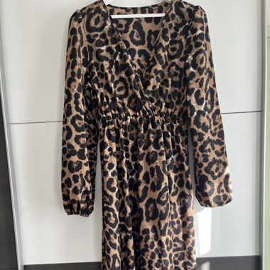Kleid mit Tigermuster