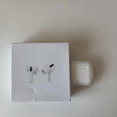 White earphones