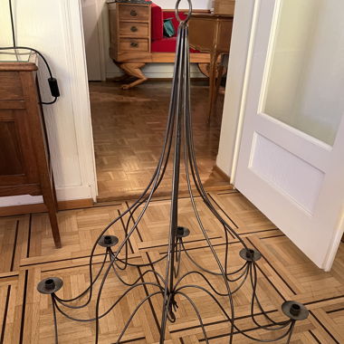Iron Candlestick