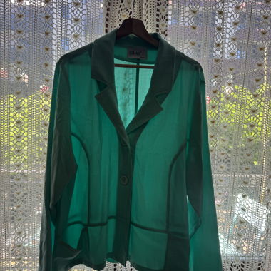 Veste légère pour femmes verte