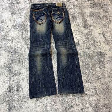Jeans bootcut à poivre rouge japonais