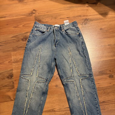 Y2K Style Sterne Jeans