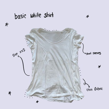 Weisses T-Shirt