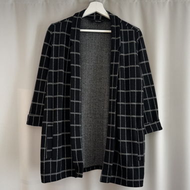 Blazer à carreaux
