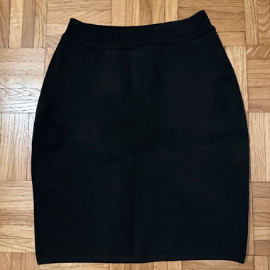Jupe courte Alaïa vintage / Azzedine Alaïa noire