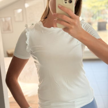 White T-Shirt by Patrizia Pepe