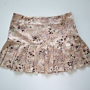 Mini jupe Sandro en soie – vintage Y2K - taille 36