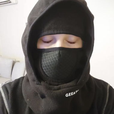 Balaclava noire hiver