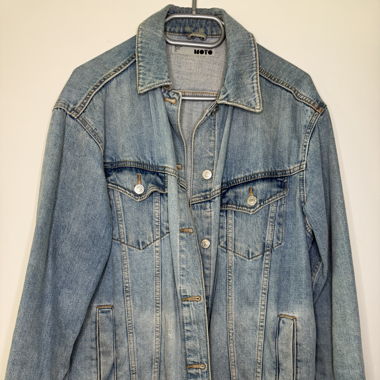 Jeansjacke oversize