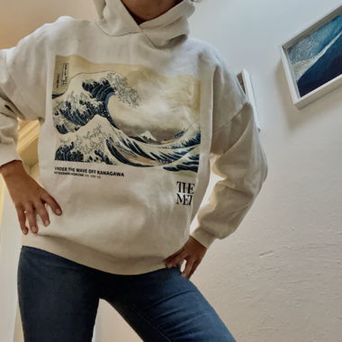 Kaputzenpullover the wave