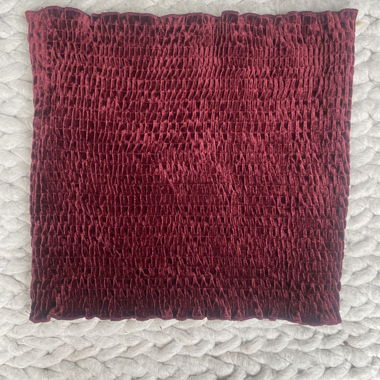 Bordeaux Smock Top