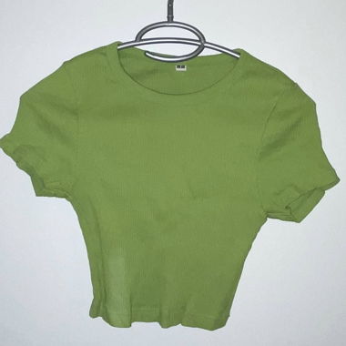 T-shirt verde maniche corte