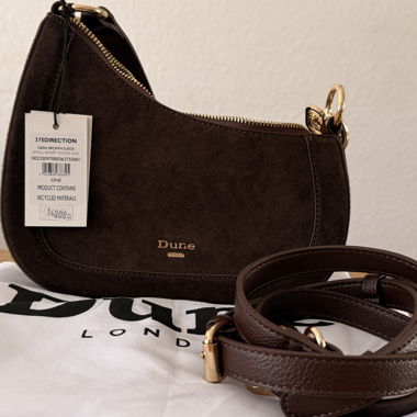Sac bandoulière Dune brun